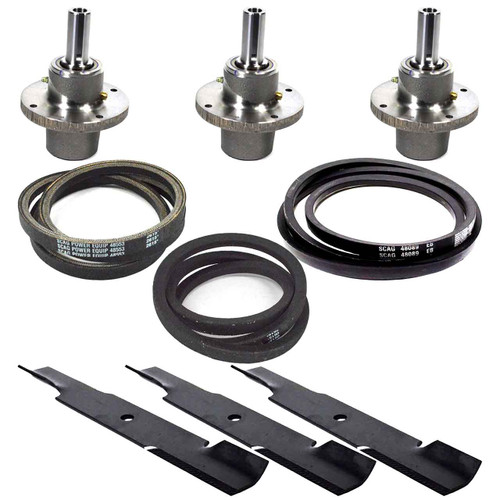 Spindle and Blade & Belt Kit For Scag Hydro Drive  48" Model SWZ48V-15FSE
