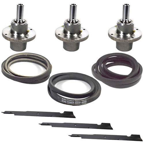 Spindle and Blade & Belt Kit For Scag Hydro Drive  61" Model SWZL61V-22FSE