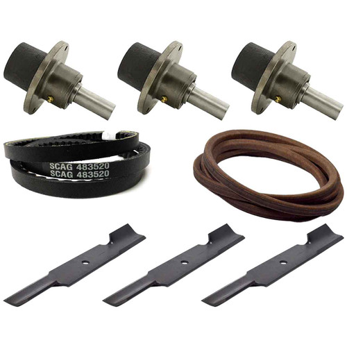 Spindle and Blade & Belt Kit For Scag V-Ride II   52" Model SVRII52V-37BVEFI
