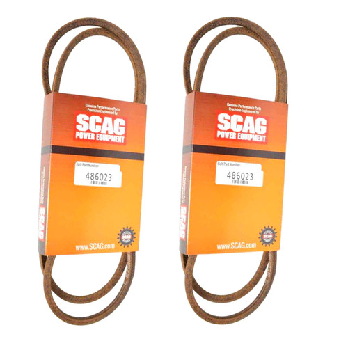Deck Belt (2 Pack) For SVRII-36A-19FX Scag V-Ride II 36" 19hp 600FX (SN: R5600001 R5699999)