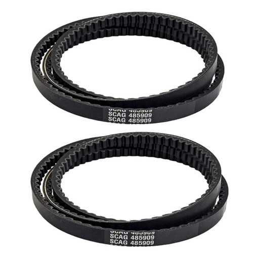 Drive Belt (2 Pack) For STTII-61V-25KBD Scag Turf Tiger II 61" 25hp (SN: V6800001 V6899999)