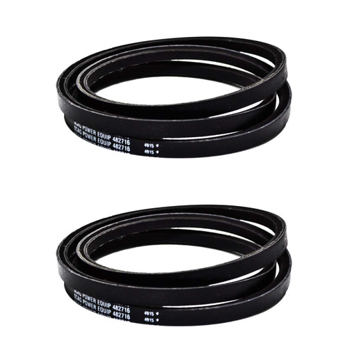 Drive Belt (2 Pack) For STC52A-24HN Scag Tiger Cub 52" 24hp Honda (SN: 9300001 9309999)