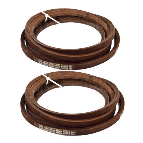 Deck Belt (2 Pack) For SZL52H-24PX Scag Liberty Z 52" 24hp (SN: T4900001 T4999999)