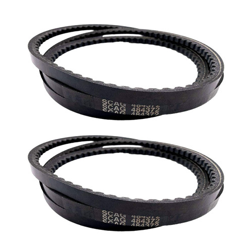 Drive Belt (2 Pack) For SFZ61-30BS Scag Freedom Z 61" 30hp (SN: G6800400 G6899999)