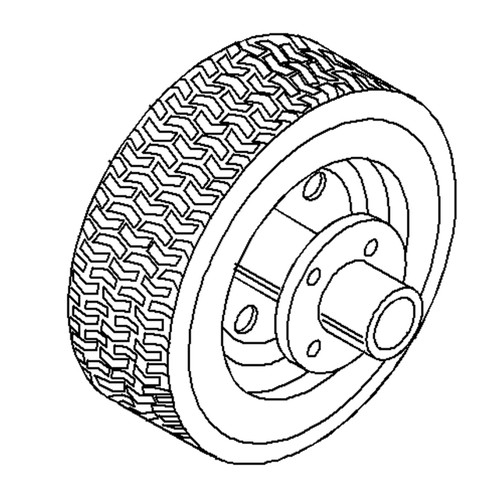 481841 Scag - WHEEL ASSY, 15 X 6.0 - 6