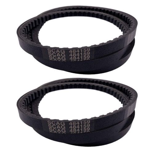 Deck Belt 484159 (2 Pack) For SCZ61V-34KH Scag Cheetah 61" 34hp (SN: F8400001 F8499999)