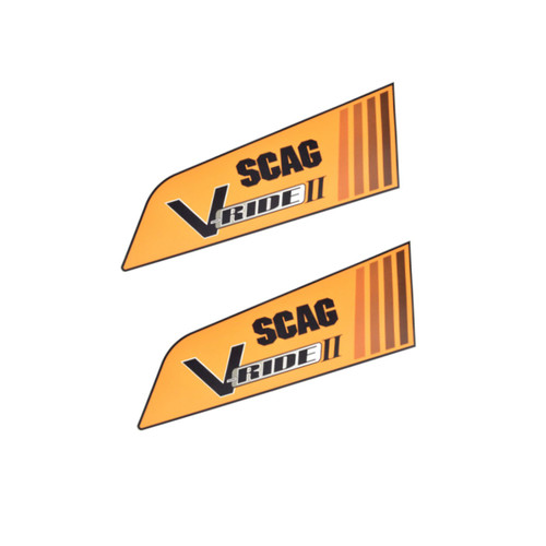 DECAL, SCAG V-RIDE II FOR SCAG MOWERS