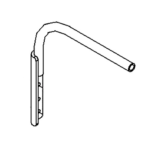 461923 Scag - HANDLE BAR W/ GRIP, RH