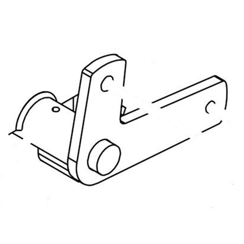 Scag LIFT BELLCRANK WELDMENT, RH REAR 452745 - Image 1