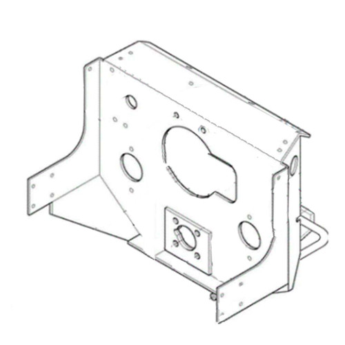 461805 Scag - PUMP MTG PLT ASSY, STT-BSD