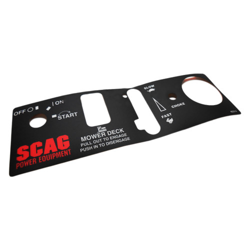 Scag DECAL, INSTRUMENT PANEL 482214 - Image 1
