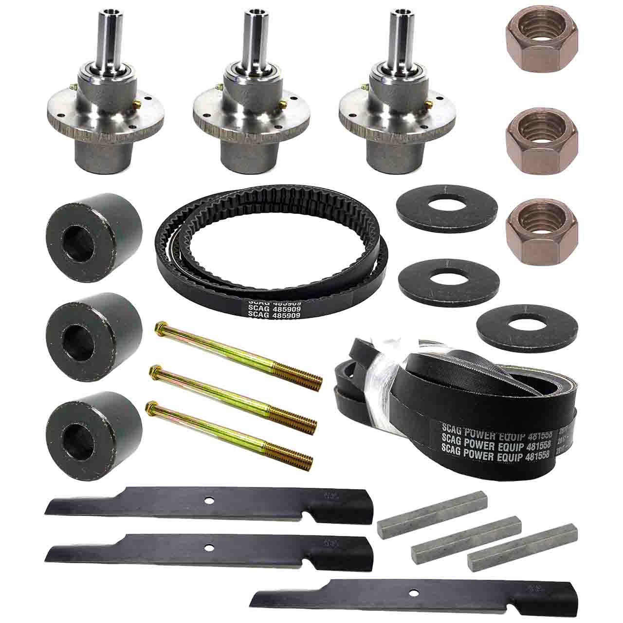 Deck Moving Parts Maintenance Kit For Scag Turf Tiger II 61