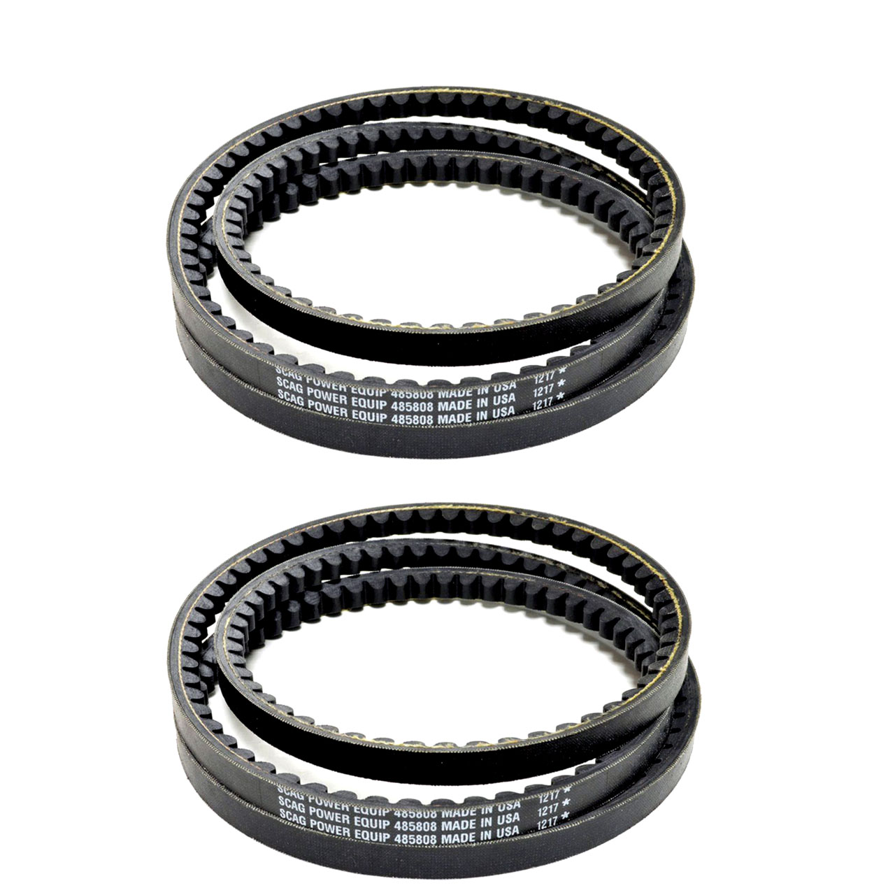 Drive Belt (2 Pack) For SZL42H-21FR Scag Liberty Z 42