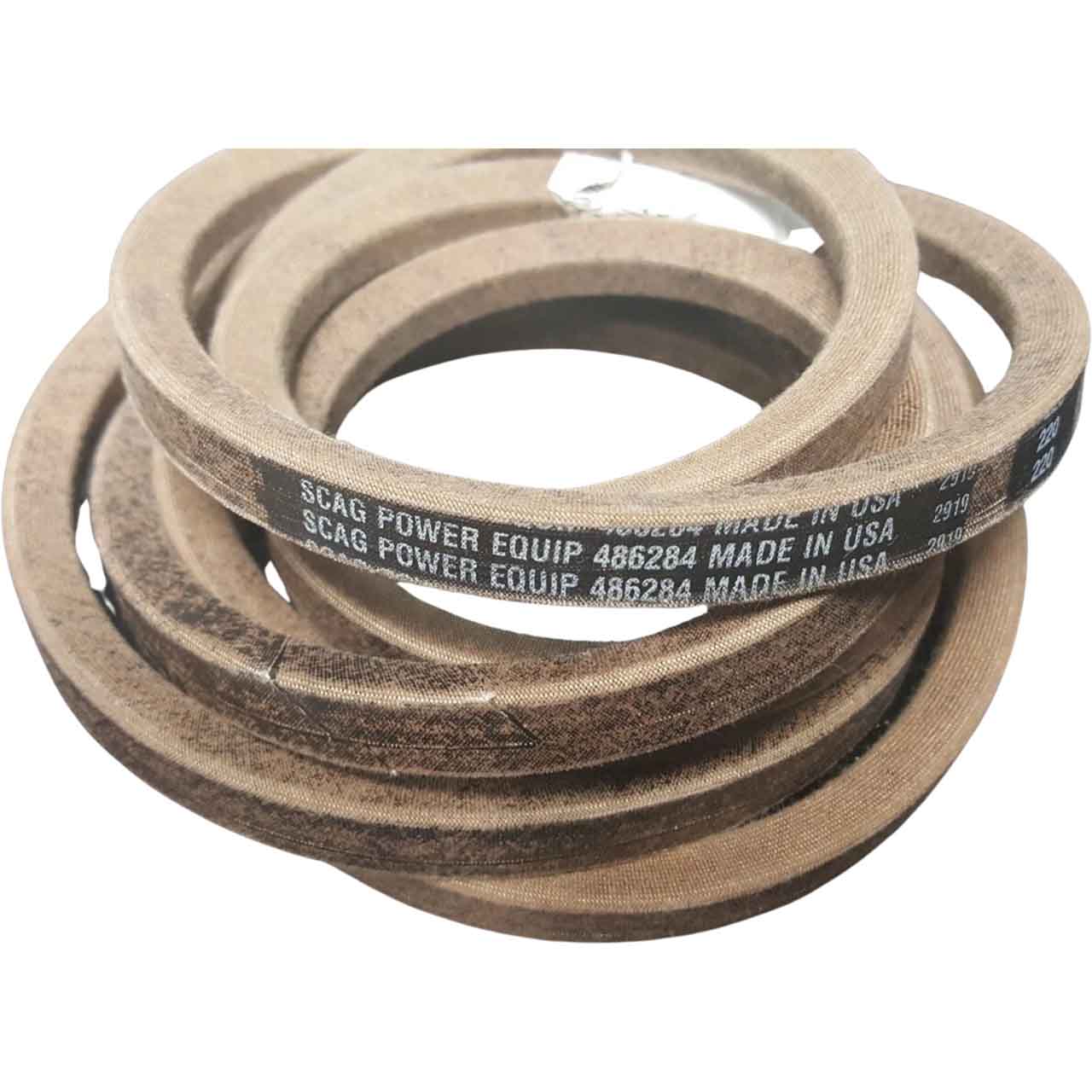 SCAG 486284 BELT DECK DRIVE STCII-52V - Genuine part
