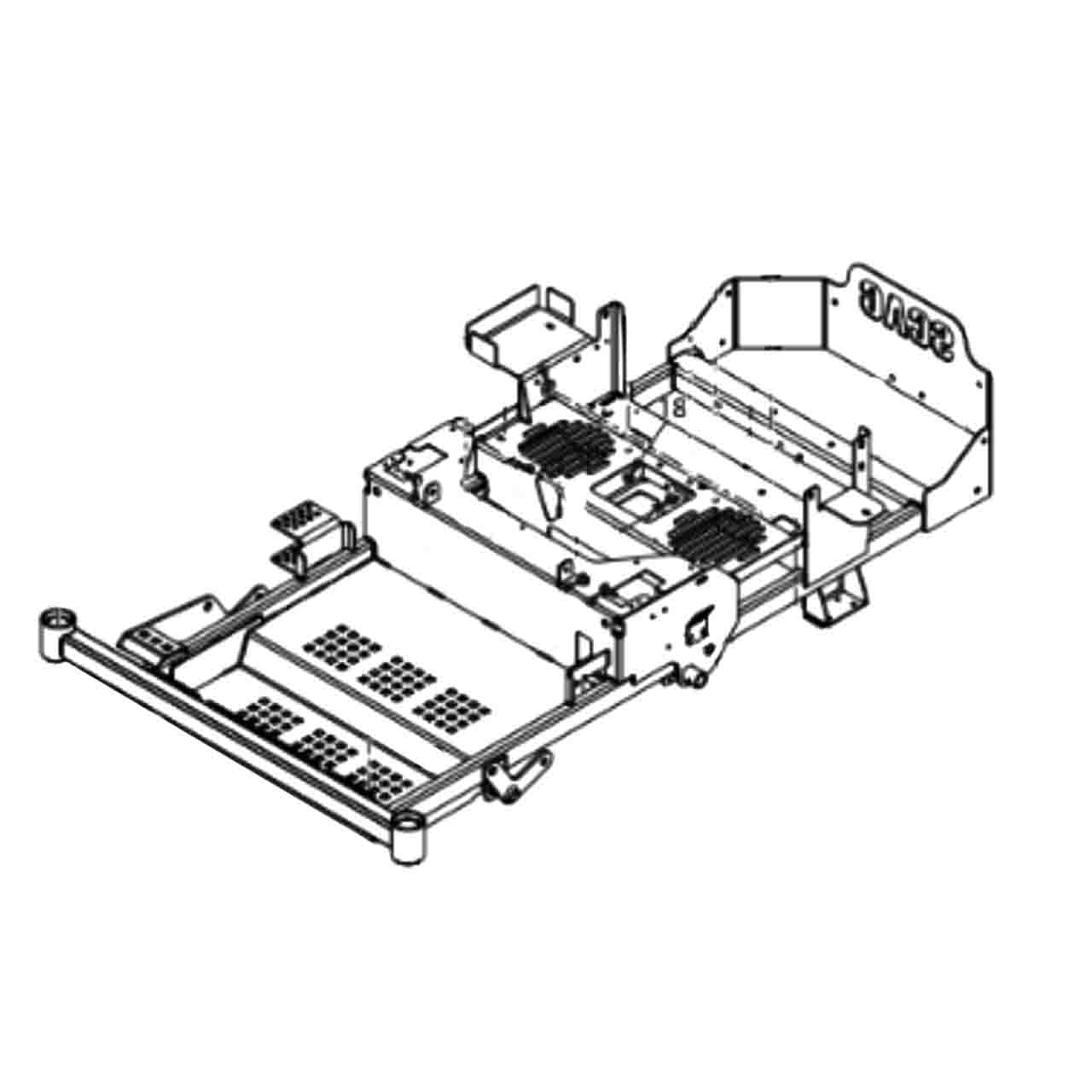 463037 Scag - FRAME ASSY W/ DECALS SZL-61 - Scag Parts Online
