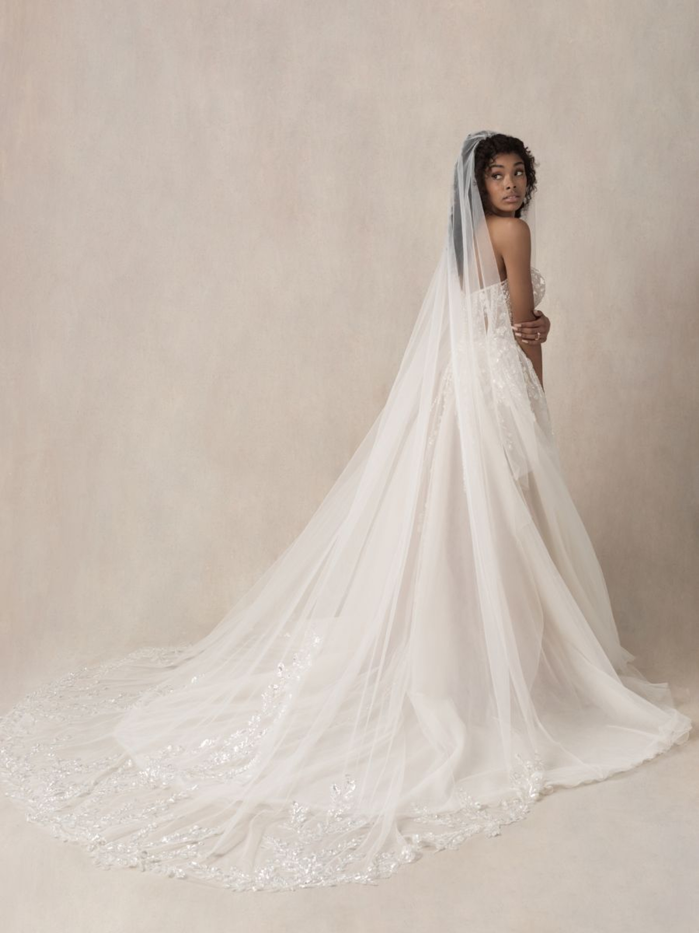 VOWD Beaded Cathedral Veil