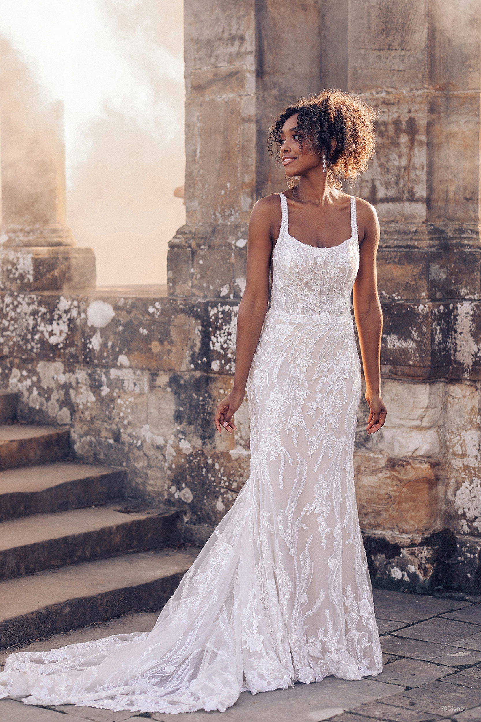 tiana wedding dress