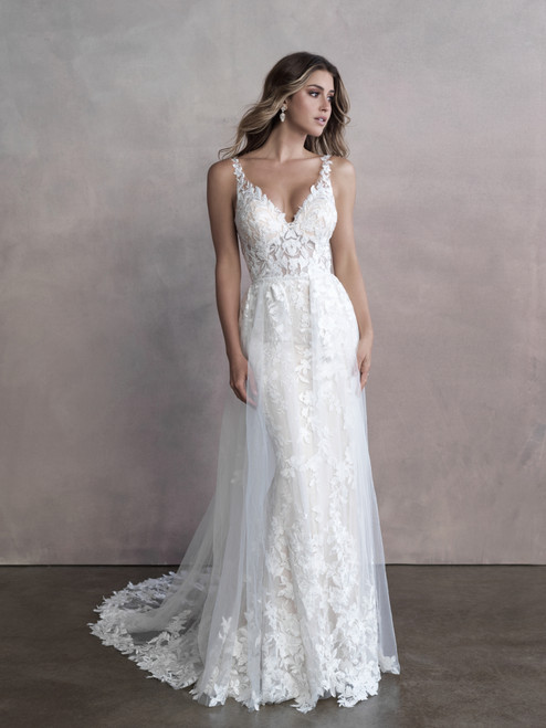 Allure Bridals 9815 Jaw-Dropping Cutouts Wedding Dress