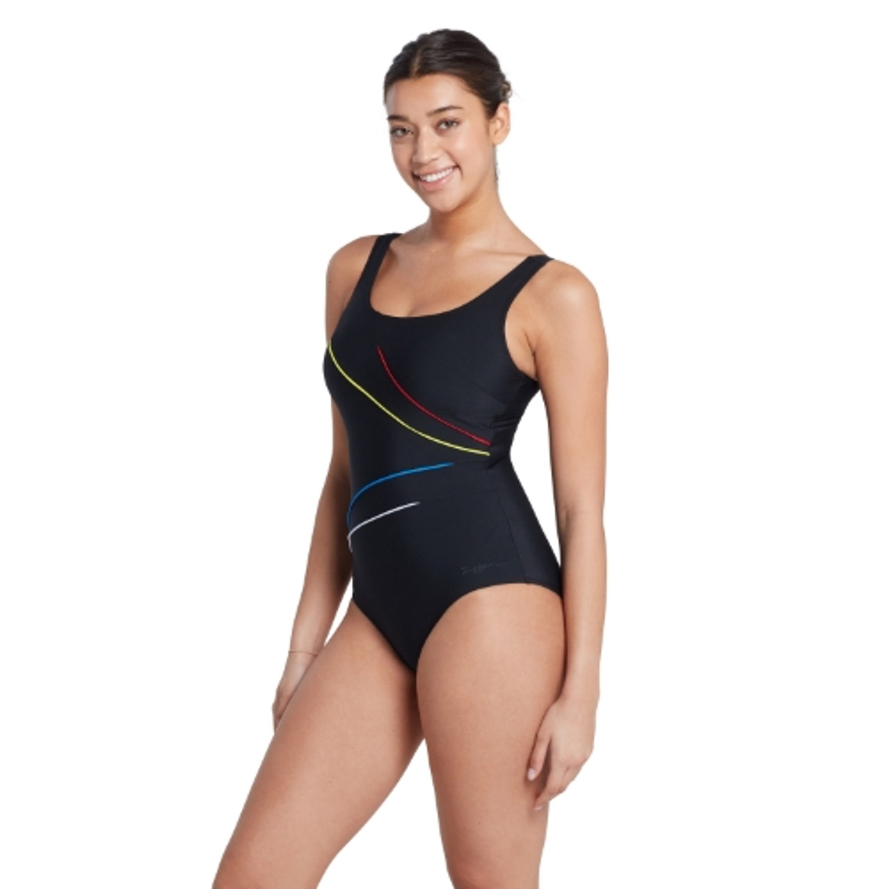 Zoggs - Womens - Macmasters Scoopback One Piece - Primary - Teamline