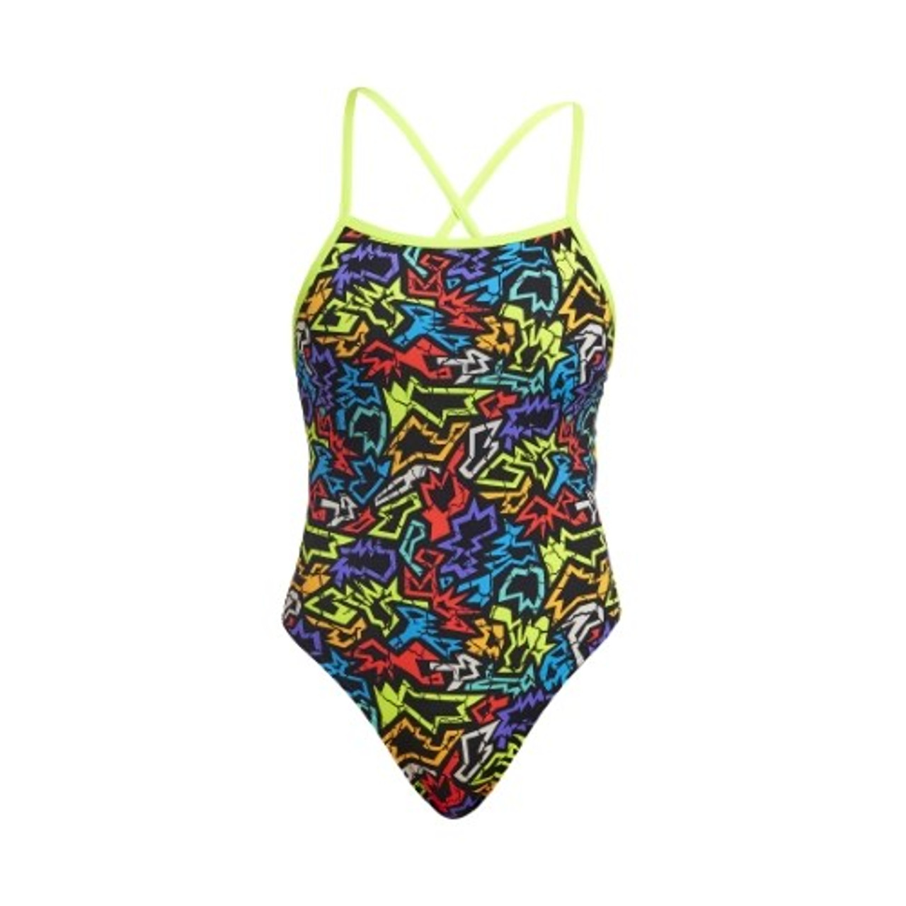 Funkita Full Bloom Ladies Tie Me Tight One Piece