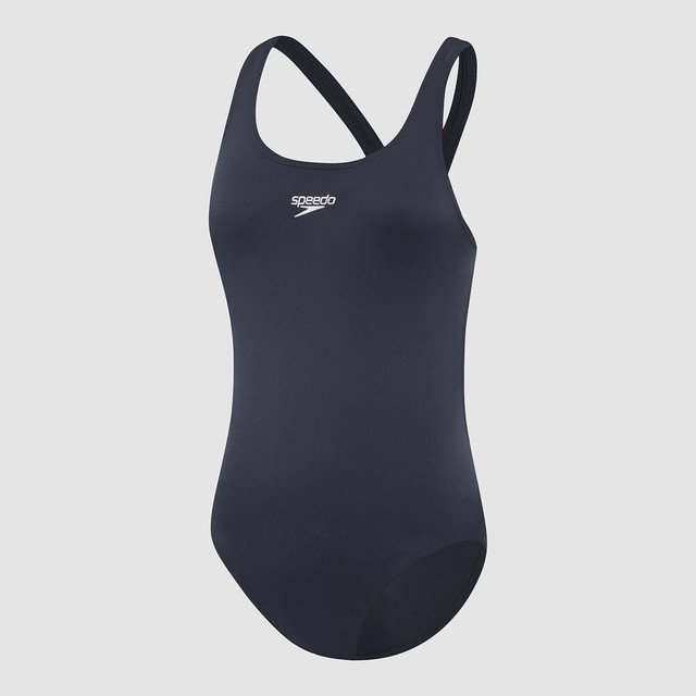 Speedo Girls Leaderback One Piece Speedo Navy Teamline