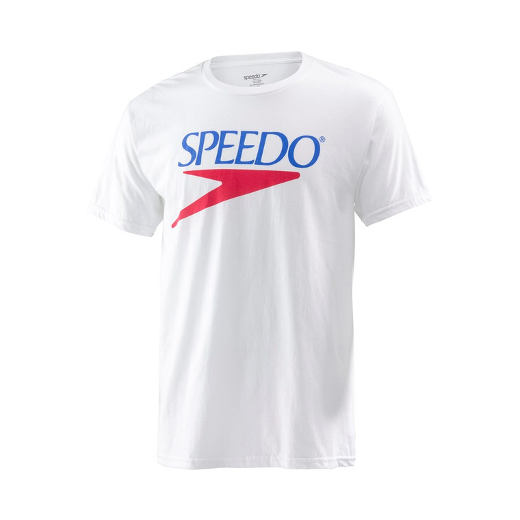 Speedo - Unisex Vintage Tee - White