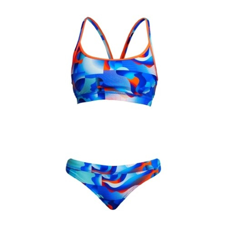 Funkita - Womens - Sports Top - Battle Blue