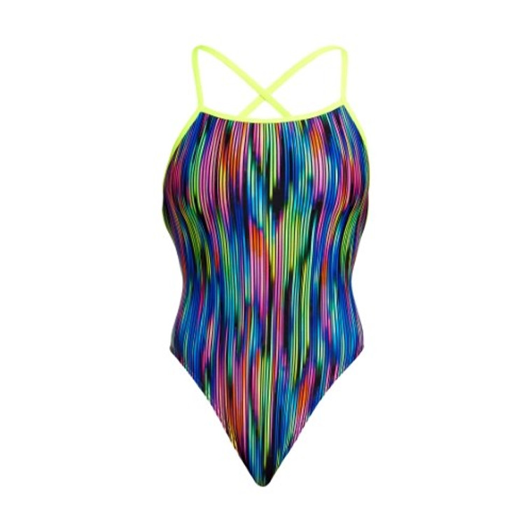Funkita - Womens - Strapped In One Piece - Rain Down
