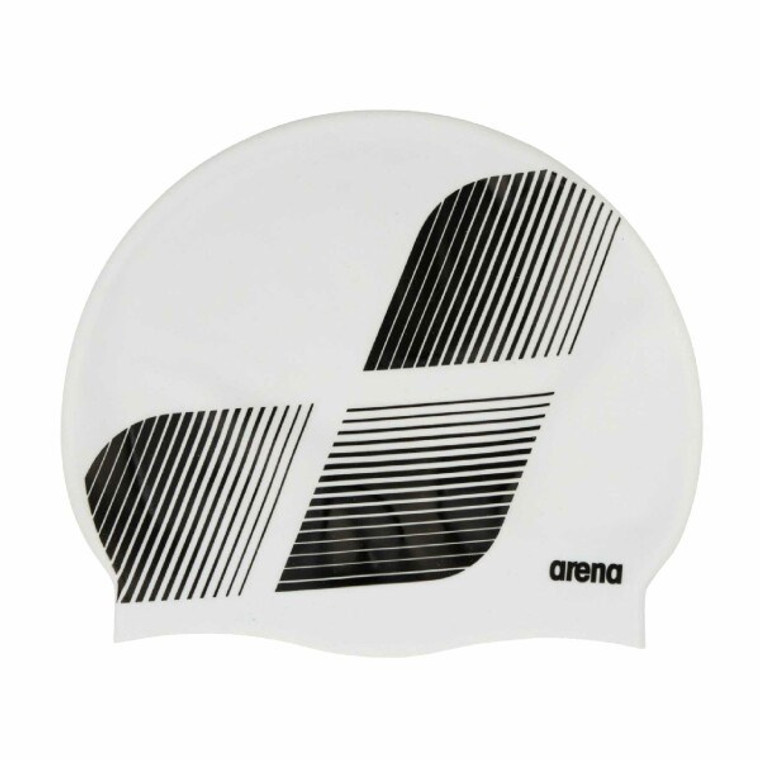 Arena - Diamonds Silicone Swim Caps Black/White