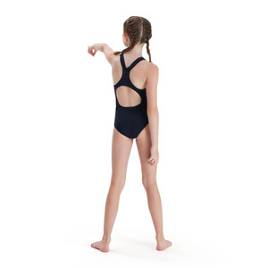 SPEEDO JUNIOR ECO ENDURANCE+ MEDALIST SWIMSUIT - NAVY (28