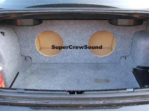 BMW 3 Series Sedan Subwoofer Enclosure 1999-2005