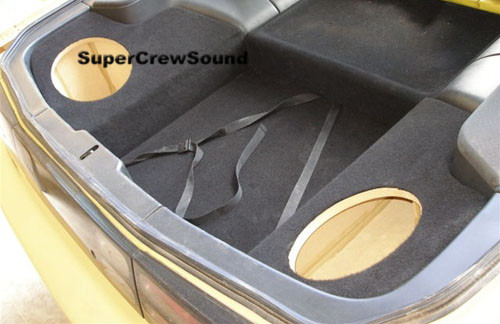1990-1996 Nissan 300zx (2 seater) Dual Subwoofer Box