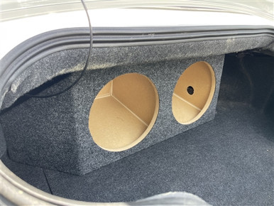 2015-2026 Mustang Convertible Single/Dual Subwoofer Box