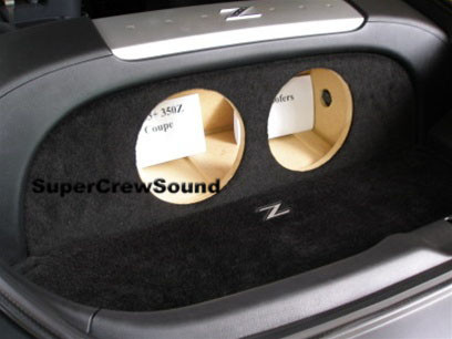 Nissan 350Z Under Strut Subwoofer Enclosure 2003+