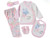 0-4 months baby girl set