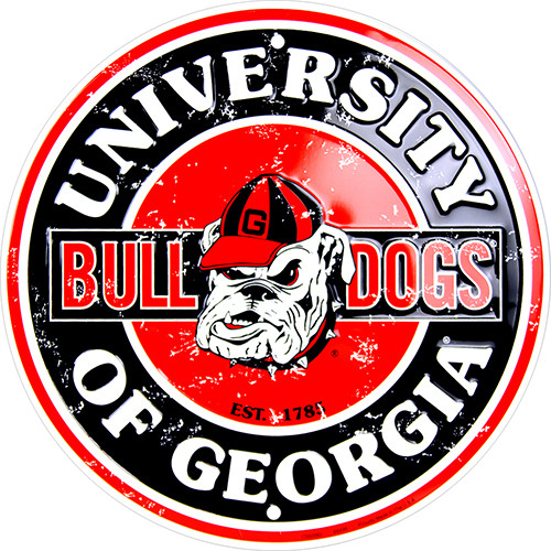 Collegiate 24 inch garage signs