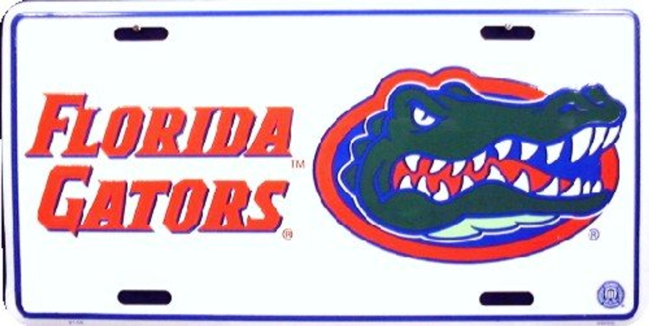 Hangtime University of Florida - Florida Gators - Gator Head 6x12 License  Plate