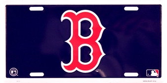 Hangtime MLB Boston Red Sox 6x12 Classic License Plate