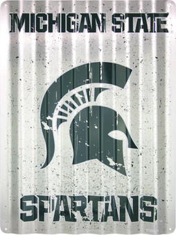 Hangtime Michigan State Spartans 12x16 inch Corrugated Sign
