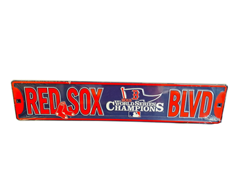 Hangtime MLB Boston Red Sox 2013 World Series Champs-Street Sign