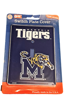 Hangtime Memphis Tigers 4x6 Single Light Switch Cover