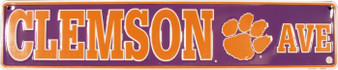 Hangtime Clemson University - Clemson Tigers Street Sign - TIGERS BLVD