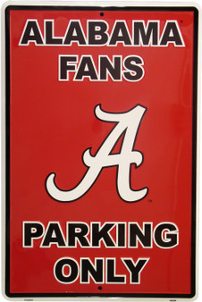 Hangtime University of Alabama - Crimson Tide Parking Sign