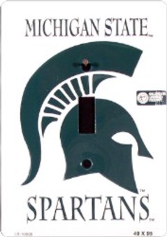 Hangtime Michigan State University - Michigan Spartans - Single Light Switch Cover