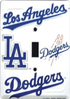 Hangtime Los Angeles Dodgers Single Light Switch Cover