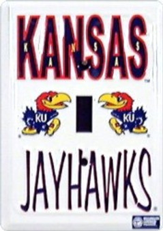 Hangtime University of Kansas - Kansas Jayhawks - Single Light Switch Cover