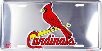 Hangtime MLB Saint Louis Cardinals Super Stock 6x12  License Plate