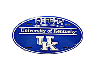 Hangtime University of Kentucky - Kentucky Wildcats 7x12 Oval Plate