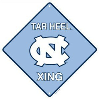 Hangtime Univeristy of North Carolina - North Carolina Tarheels 12x12 Crossing Sign