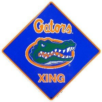 Hangtime University of Florida - Florida Gators 12x12 Crossing Sign